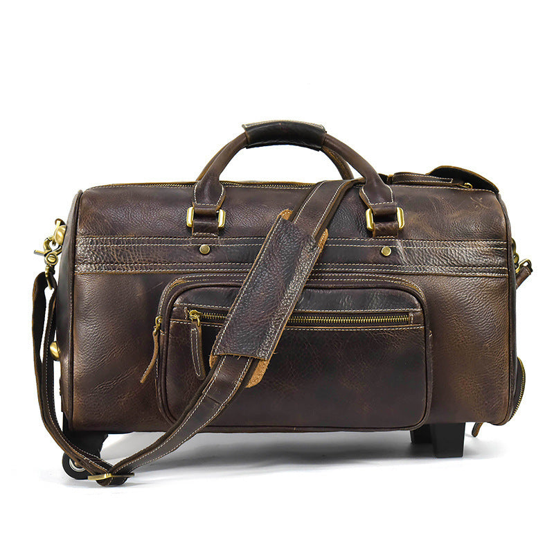 Tote Vibe CPAP Travel Bag – Large Capacity Leather Business Handbag