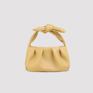 Tote Vibe Folded Bow Bag – Trendy PU Leather Cloud Purse