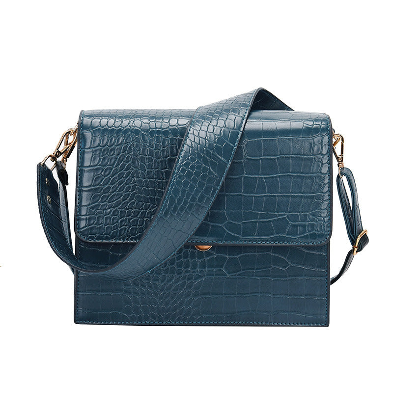 Tote Vibe Stone Pattern Single Shoulder Small Square Bag – Stylish Shoulder Bag Pattern