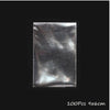 Tote Vibe 100Pcs Transparent Cotton Candy Bags for Party & Bakery