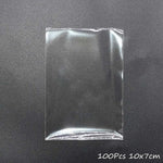 Tote Vibe 100Pcs Transparent Cotton Candy Bags for Party & Bakery