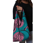 Tote Vibe Traditional African Tote Bag – Multicolor Cotton Shoulder Bag