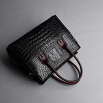 Tote Vibe Women’s Fashion Tote Bag Crocodile Pattern – Stylish Everyday Carry