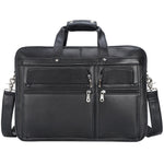 Tote Vibe 17 Inch Laptop Bag Leather – Genuine Cowhide Business Travel Tote