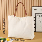 Tote Vibe Canvas Utility Tote – Large Durable Everyday Carry Bag