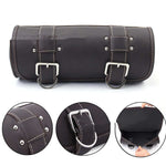 Tote Vibe PU Leather Tool Bag for Motorcycle & Bike – Durable Pannier