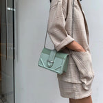 Tote Vibe Wristlet Crossbody Bag – Women’s Synthetic Leather Square Purse
