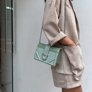 Tote Vibe Wristlet Crossbody Bag – Women’s Synthetic Leather Square Purse