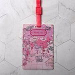 Tote Vibe School Bag Tags – Fashion PU Leather Personalized Luggage ID Tag