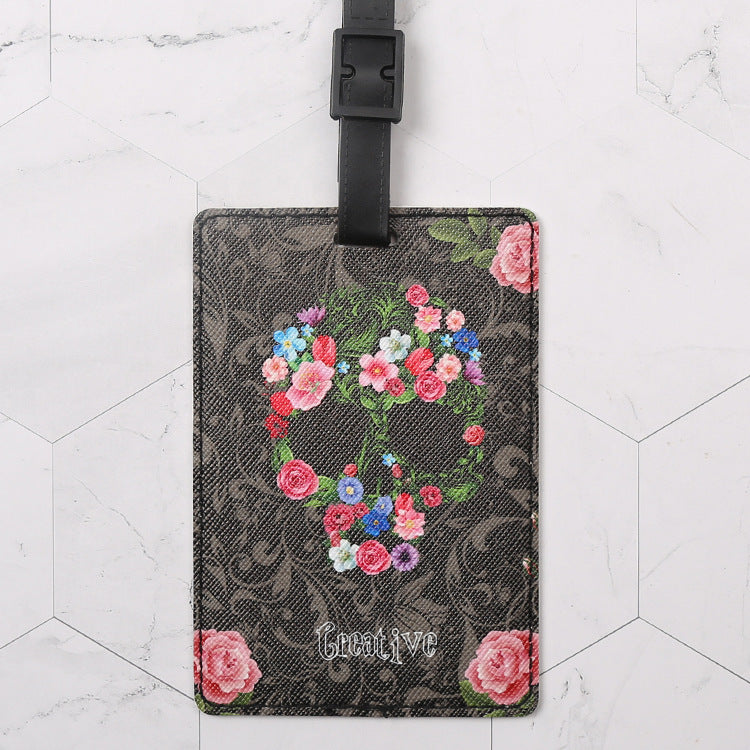 Tote Vibe School Bag Tags – Fashion PU Leather Personalized Luggage ID Tag