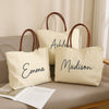 Tote Vibe Canvas Utility Tote – Large Durable Everyday Carry Bag