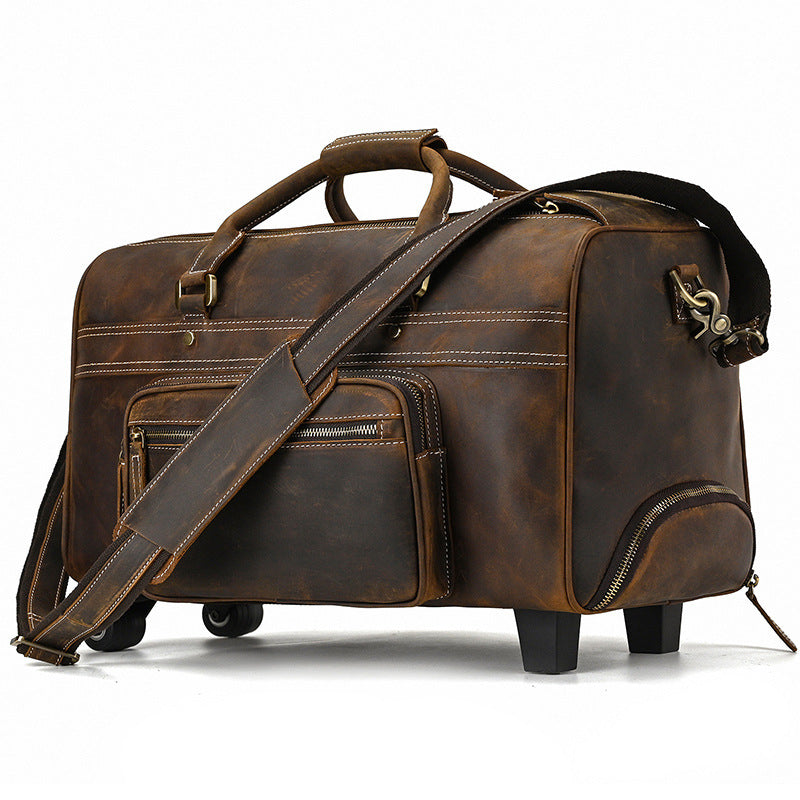 Tote Vibe CPAP Travel Bag – Large Capacity Leather Business Handbag