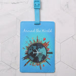 Tote Vibe School Bag Tags – Fashion PU Leather Personalized Luggage ID Tag