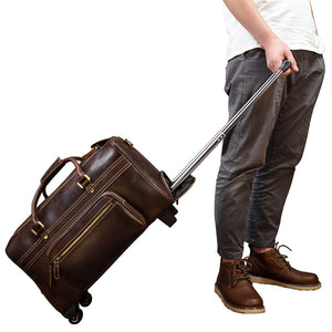 Tote Vibe CPAP Travel Bag – Large Capacity Leather Business Handbag