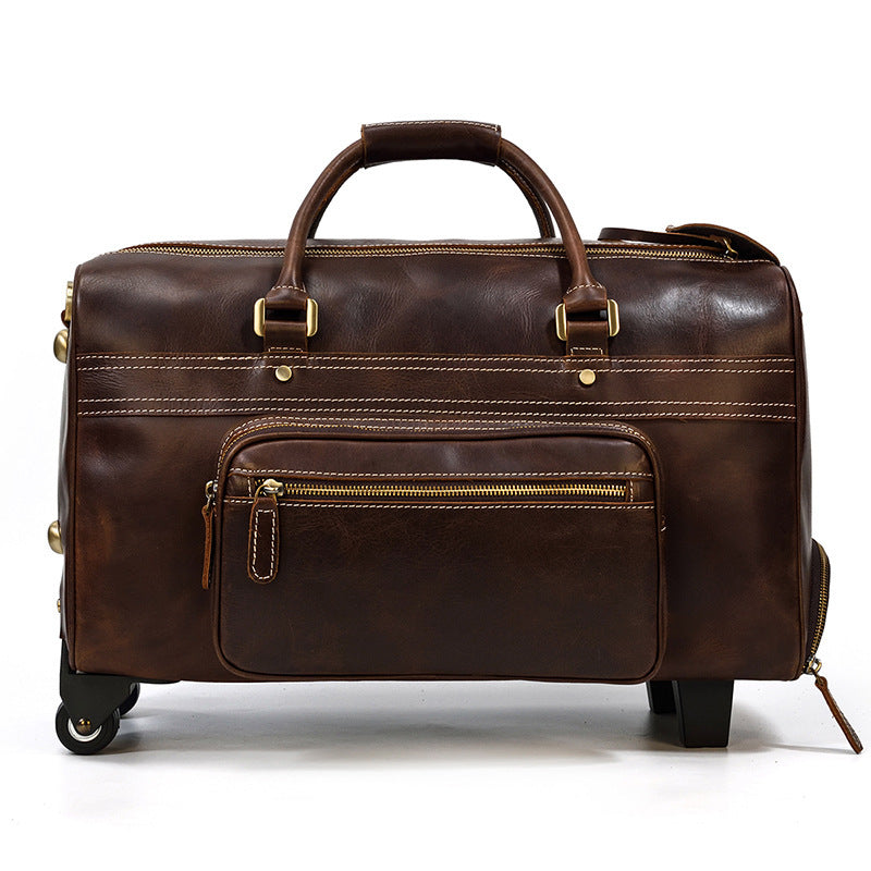 Tote Vibe CPAP Travel Bag – Large Capacity Leather Business Handbag
